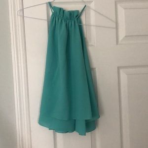 Teal top